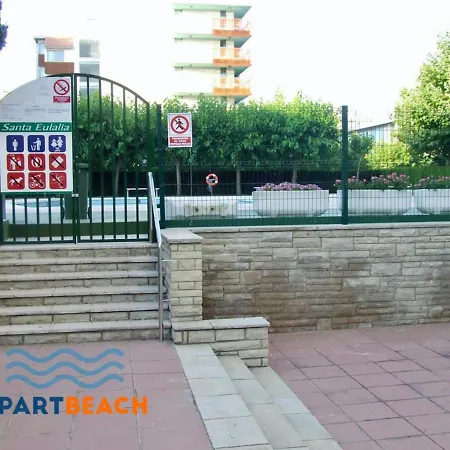 Apartbeach Santa Eulalia Climatizado Junto Playa Apartment *